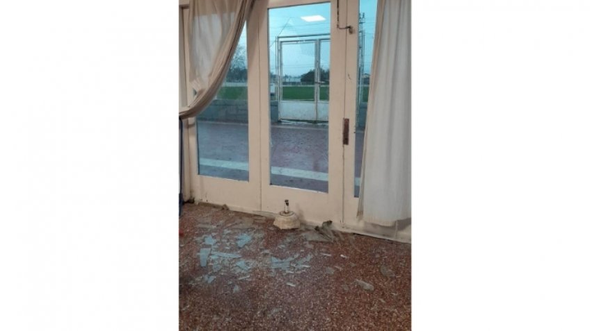 Robo y destrozos en las instalaciones del Club Ferrocarril Sud